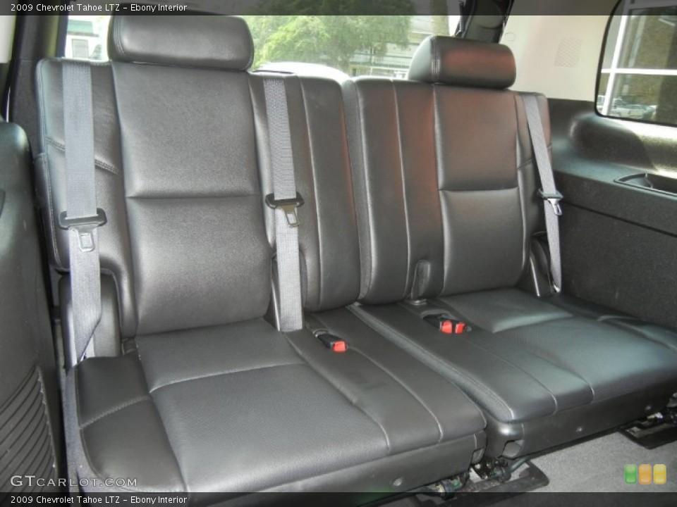 Ebony Interior Photo for the 2009 Chevrolet Tahoe LTZ #54175417