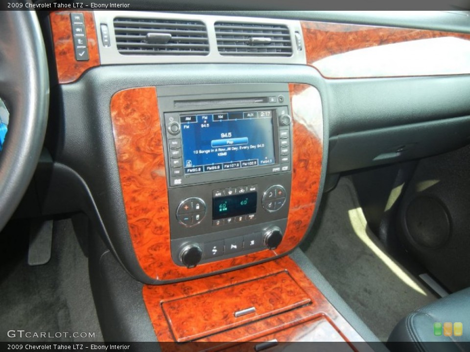 Ebony Interior Controls for the 2009 Chevrolet Tahoe LTZ #54175498