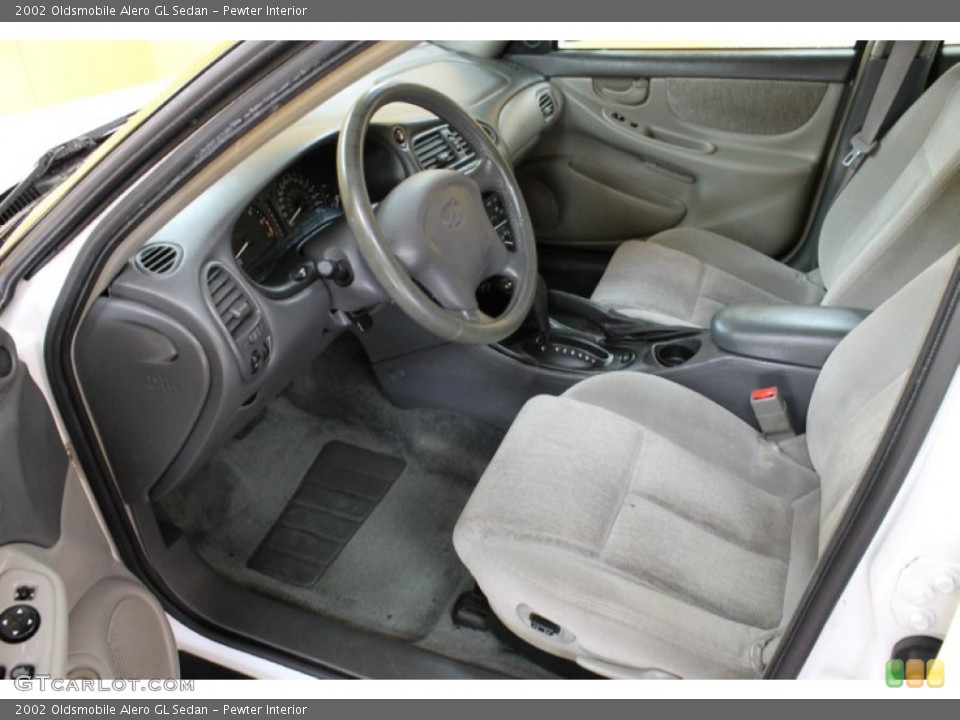Pewter Interior Photo for the 2002 Oldsmobile Alero GL Sedan #54175894