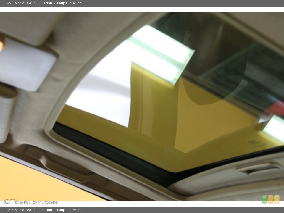 Taupe Interior Sunroof for the 1995 Volvo 850 GLT Sedan #54177028
