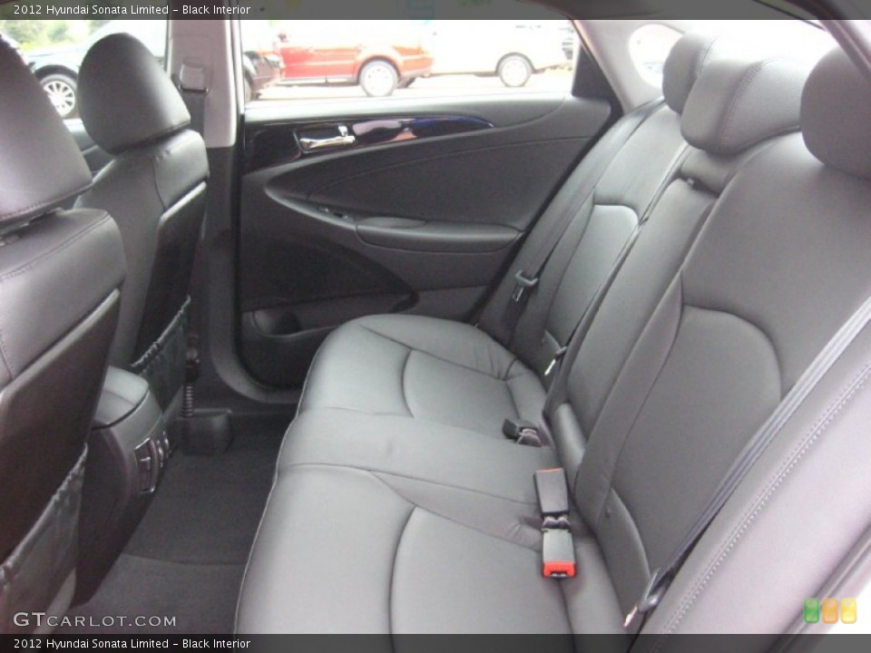 Black Interior Photo for the 2012 Hyundai Sonata Limited #54178606