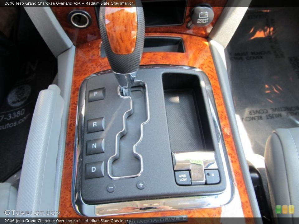 Medium Slate Gray Interior Transmission for the 2006 Jeep Grand Cherokee Overland 4x4 #54180682