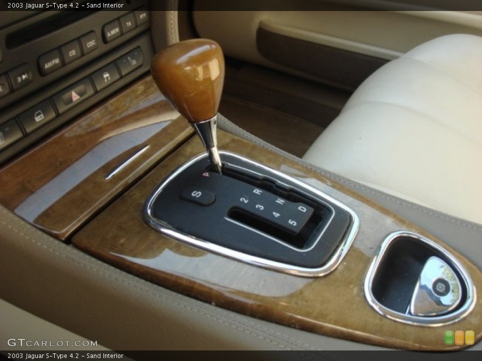 Sand Interior Transmission for the 2003 Jaguar S-Type 4.2 #54181066