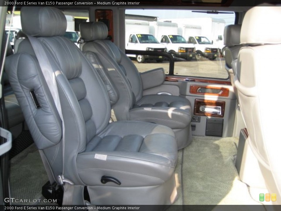 Medium Graphite Interior Photo for the 2000 Ford E Series Van E150 Passenger Conversion #54181933