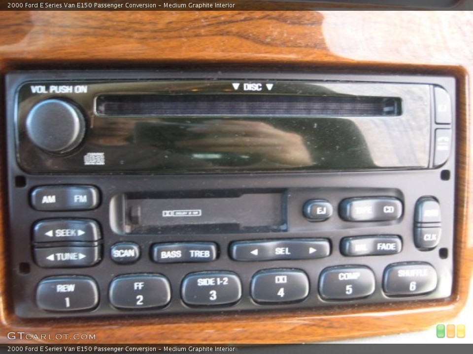 Medium Graphite Interior Audio System for the 2000 Ford E Series Van E150 Passenger Conversion #54181993