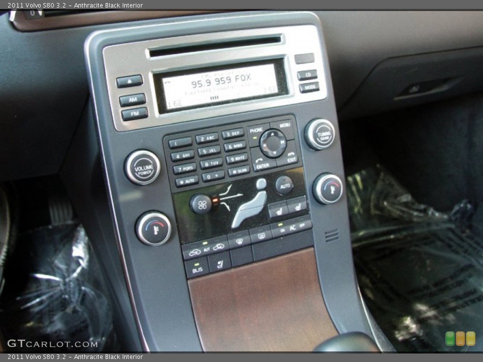 Anthracite Black Interior Controls for the 2011 Volvo S80 3.2 #54182260