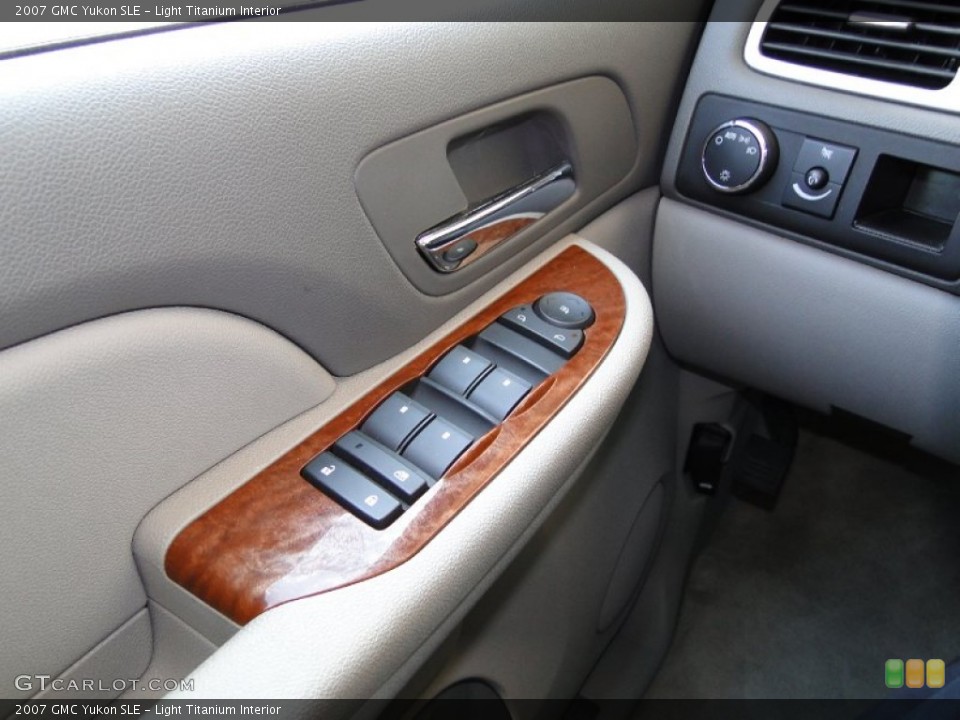 Light Titanium Interior Controls for the 2007 GMC Yukon SLE #54187264