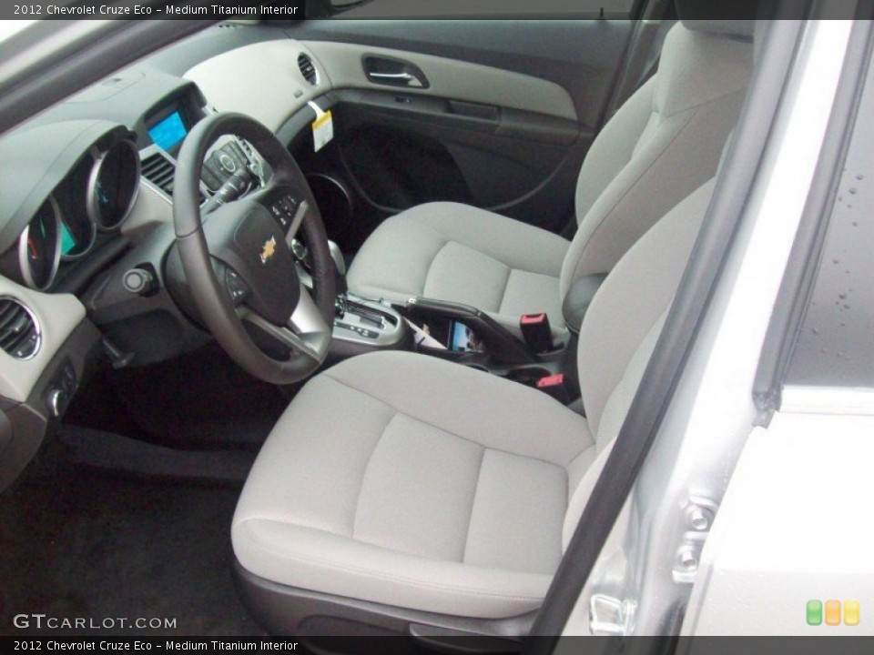 Medium Titanium Interior Photo for the 2012 Chevrolet Cruze Eco #54187408