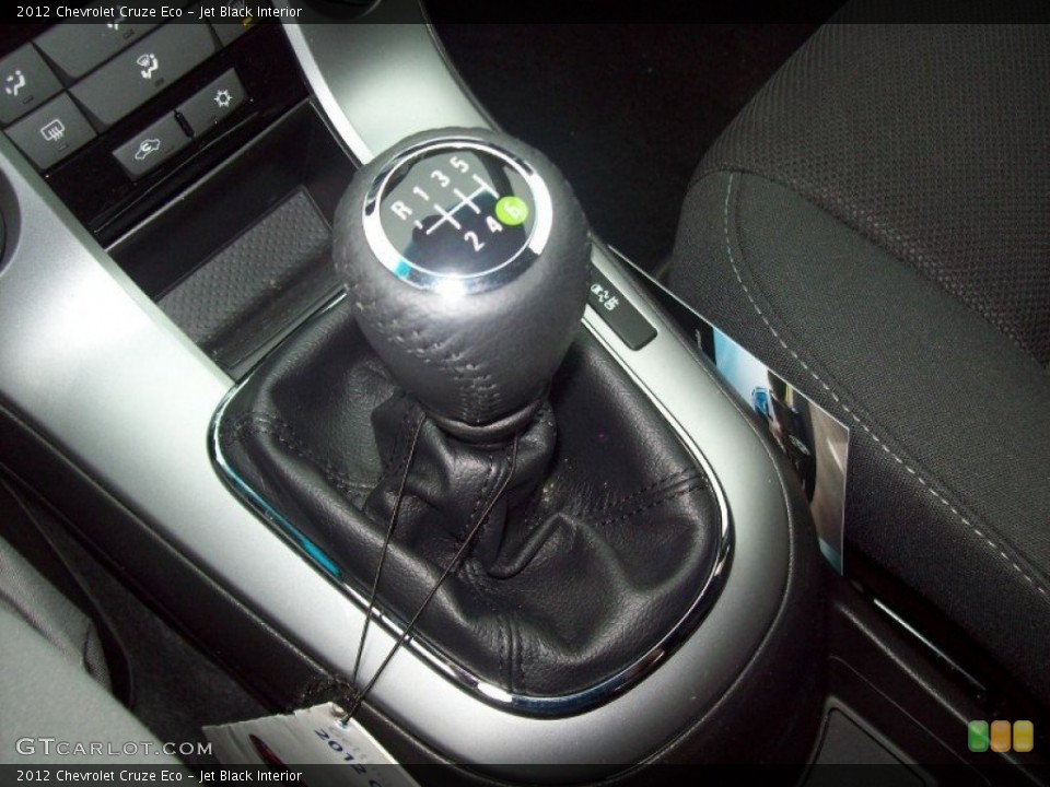 Jet Black Interior Transmission for the 2012 Chevrolet Cruze Eco #54187549