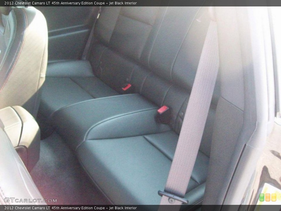 Jet Black Interior Photo for the 2012 Chevrolet Camaro LT 45th Anniversary Edition Coupe #54187873