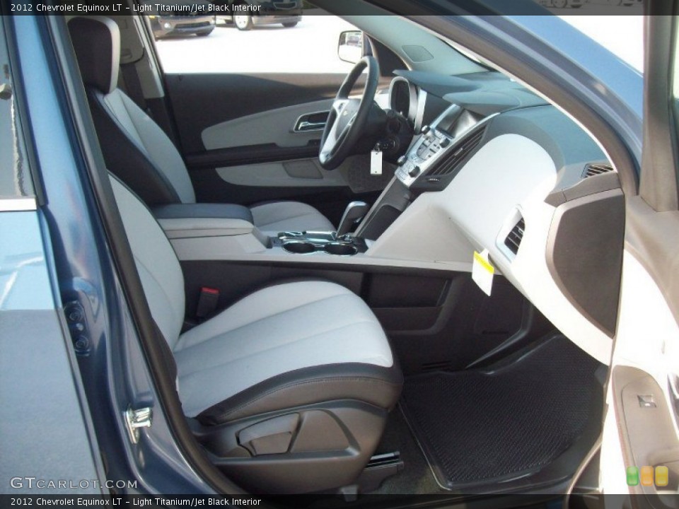 Light Titanium/Jet Black Interior Photo for the 2012 Chevrolet Equinox LT #54188047