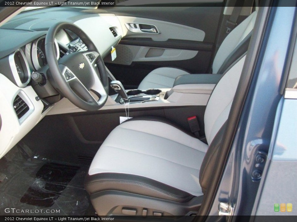 Light Titanium/Jet Black Interior Photo for the 2012 Chevrolet Equinox LT #54188159