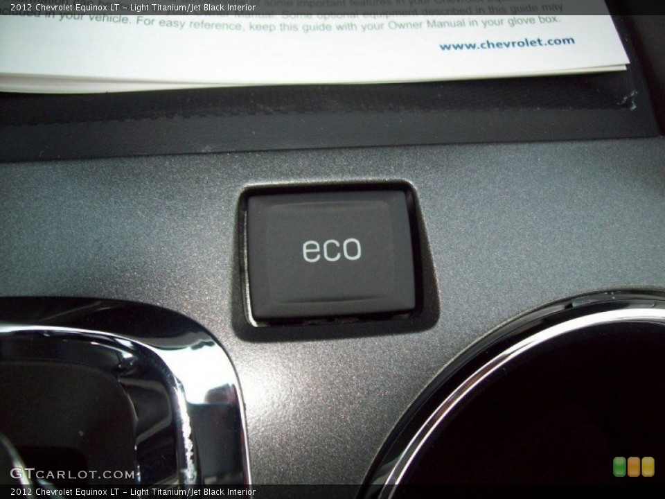 Light Titanium/Jet Black Interior Controls for the 2012 Chevrolet Equinox LT #54188239