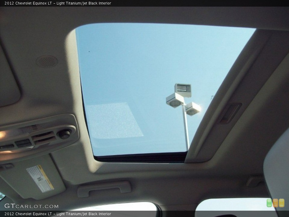 Light Titanium/Jet Black Interior Sunroof for the 2012 Chevrolet Equinox LT #54188254