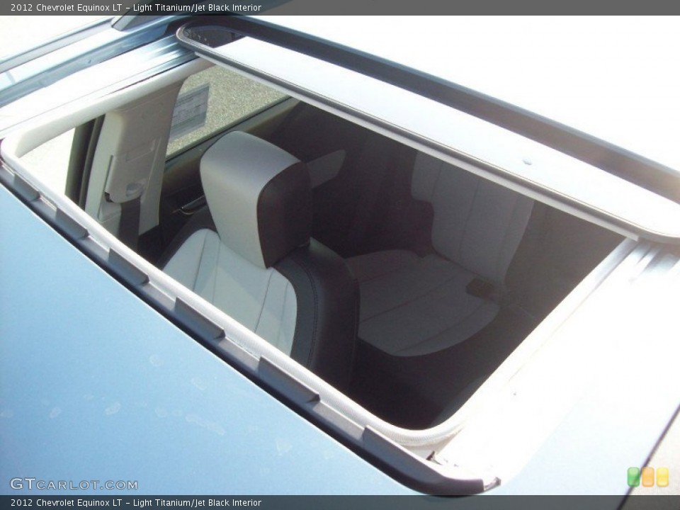 Light Titanium/Jet Black Interior Sunroof for the 2012 Chevrolet Equinox LT #54188263