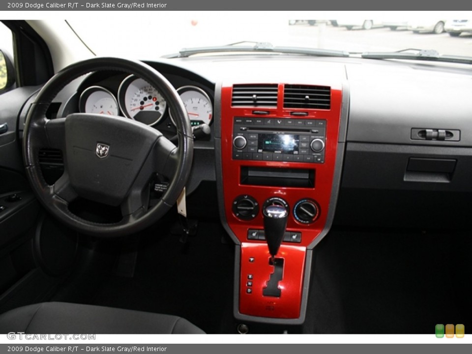Dark Slate Gray/Red Interior Dashboard for the 2009 Dodge Caliber R/T #54188302