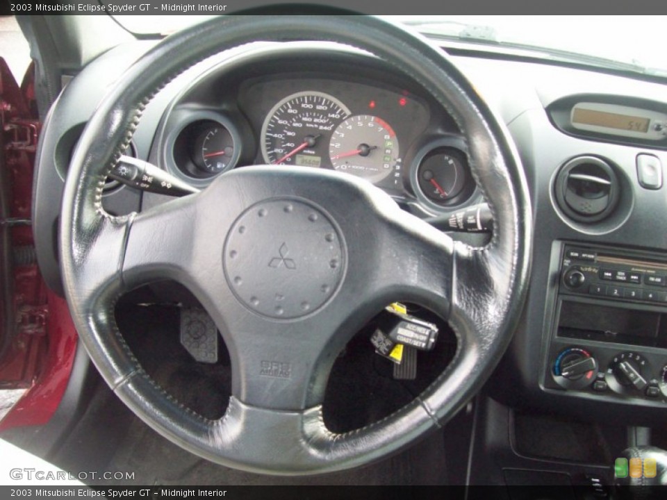 Midnight Interior Steering Wheel for the 2003 Mitsubishi Eclipse Spyder GT #54189982