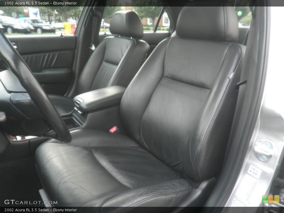 Ebony Interior Photo for the 2002 Acura RL 3.5 Sedan #54190243