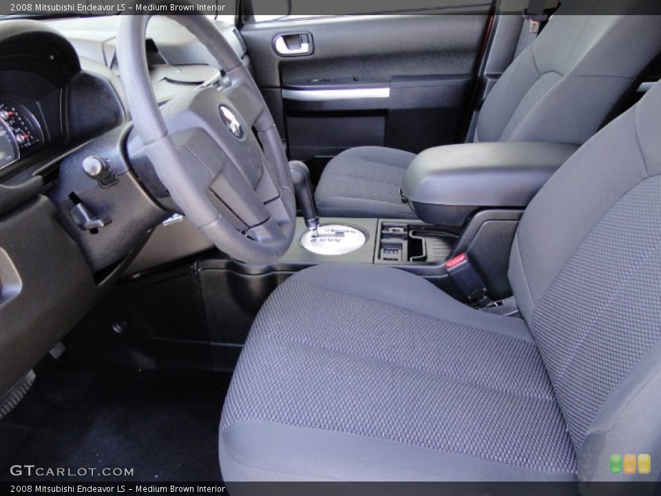 Medium Brown 2008 Mitsubishi Endeavor Interiors