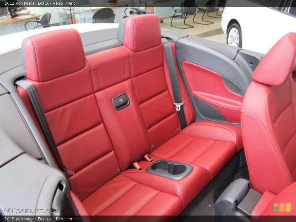 Red Interior Photo for the 2012 Volkswagen Eos Lux #54192061