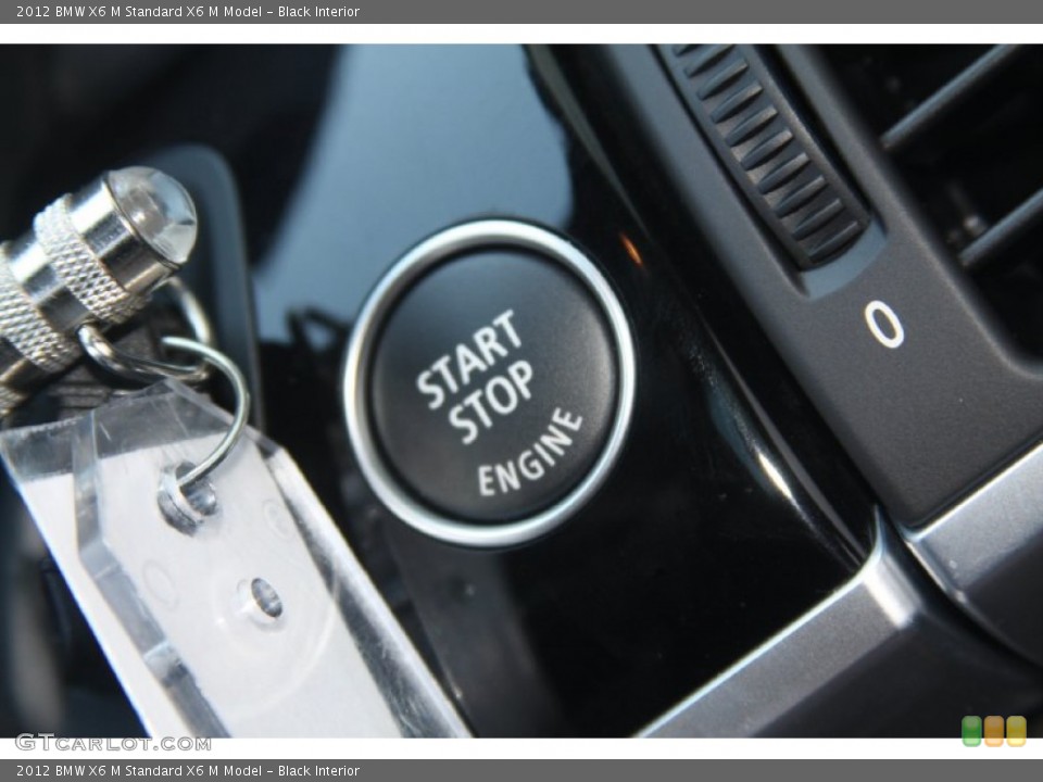 Black Interior Controls for the 2012 BMW X6 M  #54192214