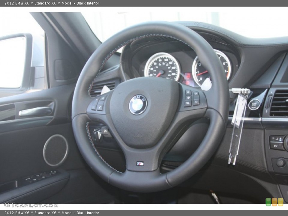 Black Interior Steering Wheel for the 2012 BMW X6 M  #54192256