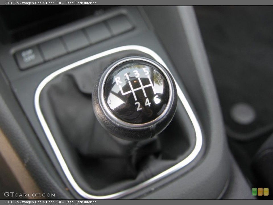 Titan Black Interior Transmission for the 2010 Volkswagen Golf 4 Door TDI #54194512
