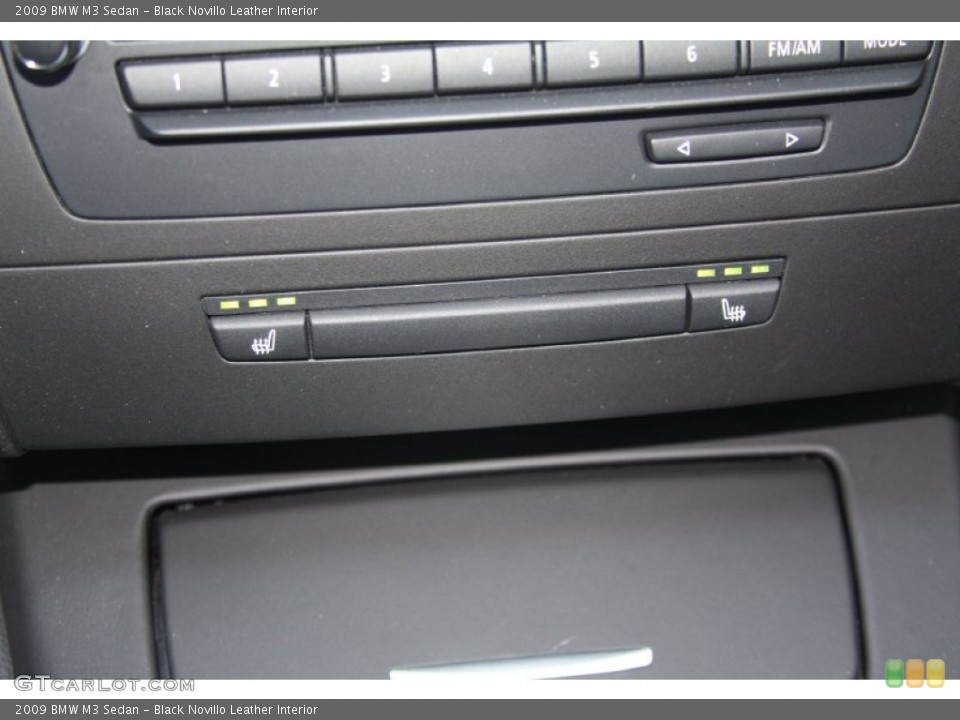 Black Novillo Leather Interior Controls for the 2009 BMW M3 Sedan #54196951