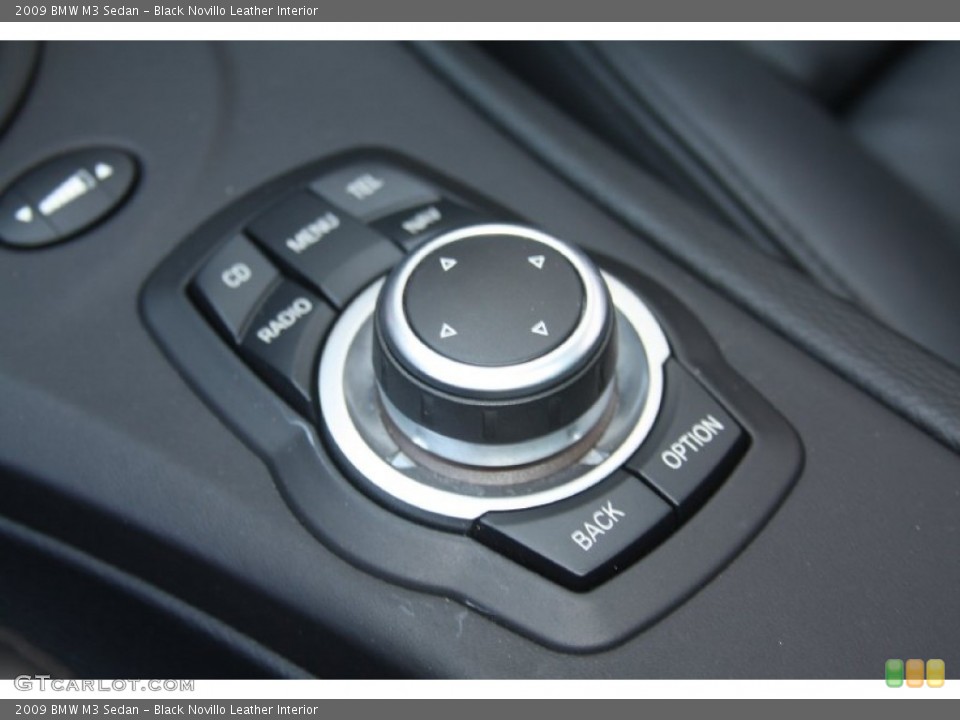 Black Novillo Leather Interior Controls for the 2009 BMW M3 Sedan #54196963