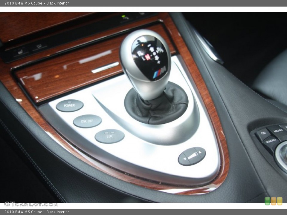 Black Interior Transmission for the 2010 BMW M6 Coupe #54198049