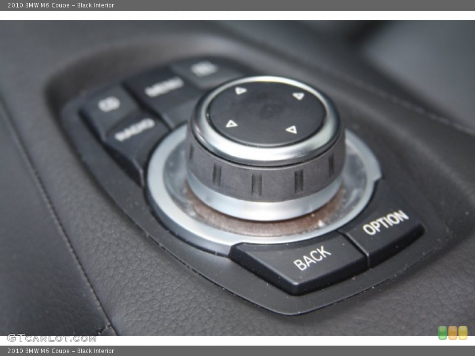 Black Interior Controls for the 2010 BMW M6 Coupe #54198052