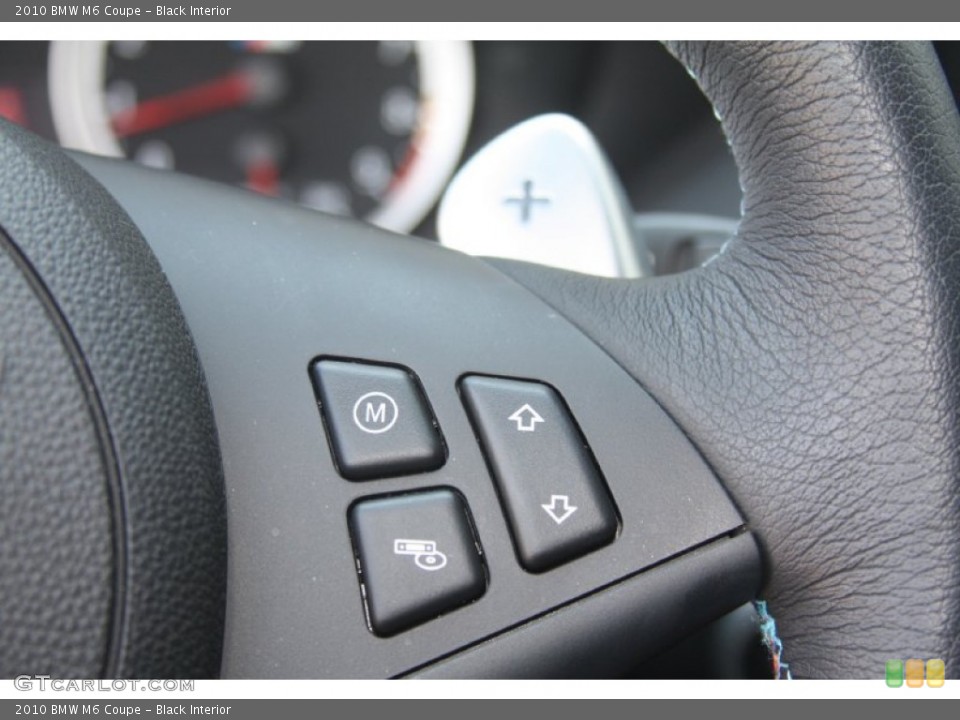 Black Interior Controls for the 2010 BMW M6 Coupe #54198055