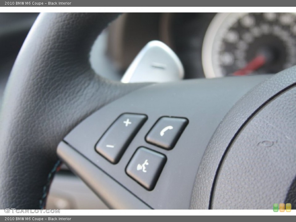 Black Interior Controls for the 2010 BMW M6 Coupe #54198058
