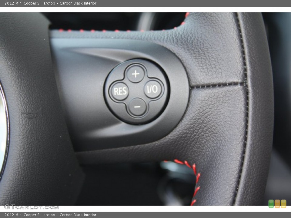 Carbon Black Interior Controls for the 2012 Mini Cooper S Hardtop #54199957