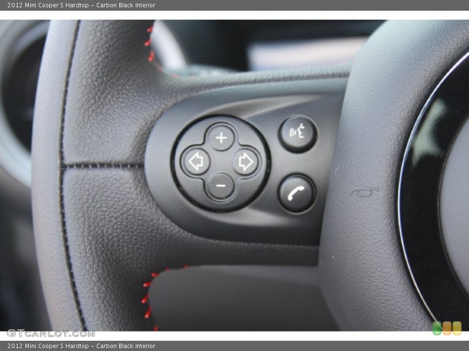 Carbon Black Interior Controls for the 2012 Mini Cooper S Hardtop #54199960