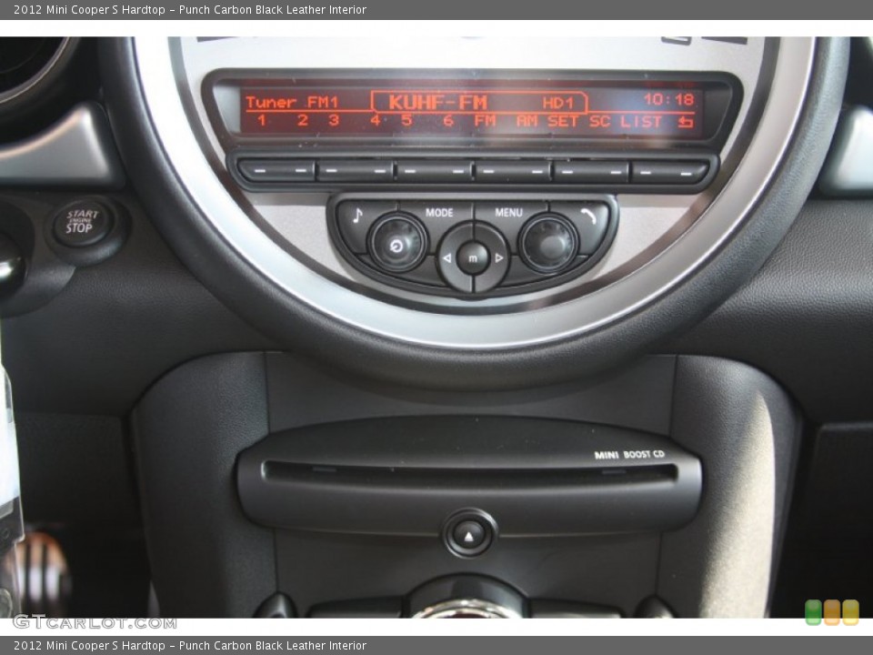 Punch Carbon Black Leather Interior Controls for the 2012 Mini Cooper S Hardtop #54200014