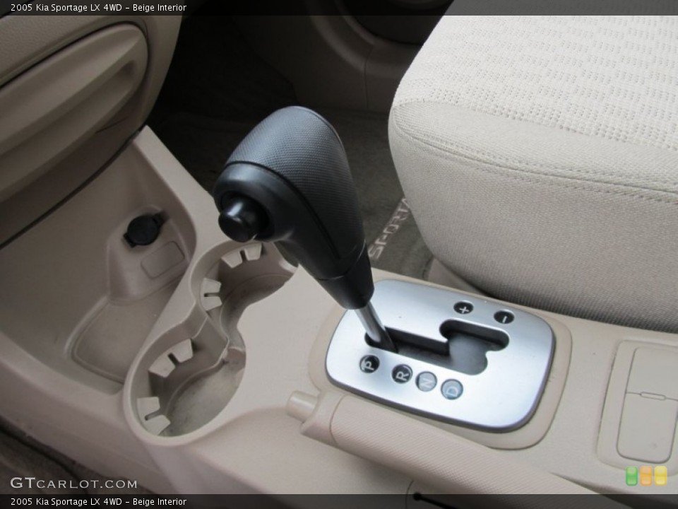 Beige Interior Transmission for the 2005 Kia Sportage LX 4WD #54202583