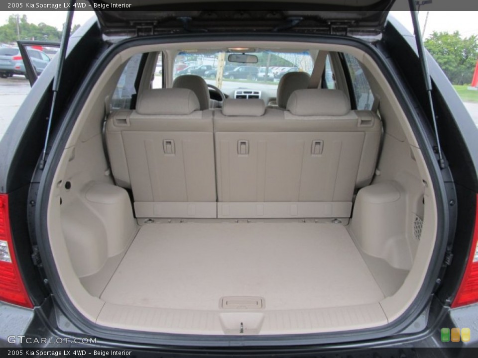 Beige Interior Trunk for the 2005 Kia Sportage LX 4WD #54202594