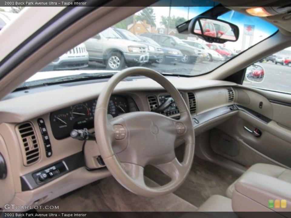 Taupe Interior Dashboard for the 2001 Buick Park Avenue Ultra #54202854