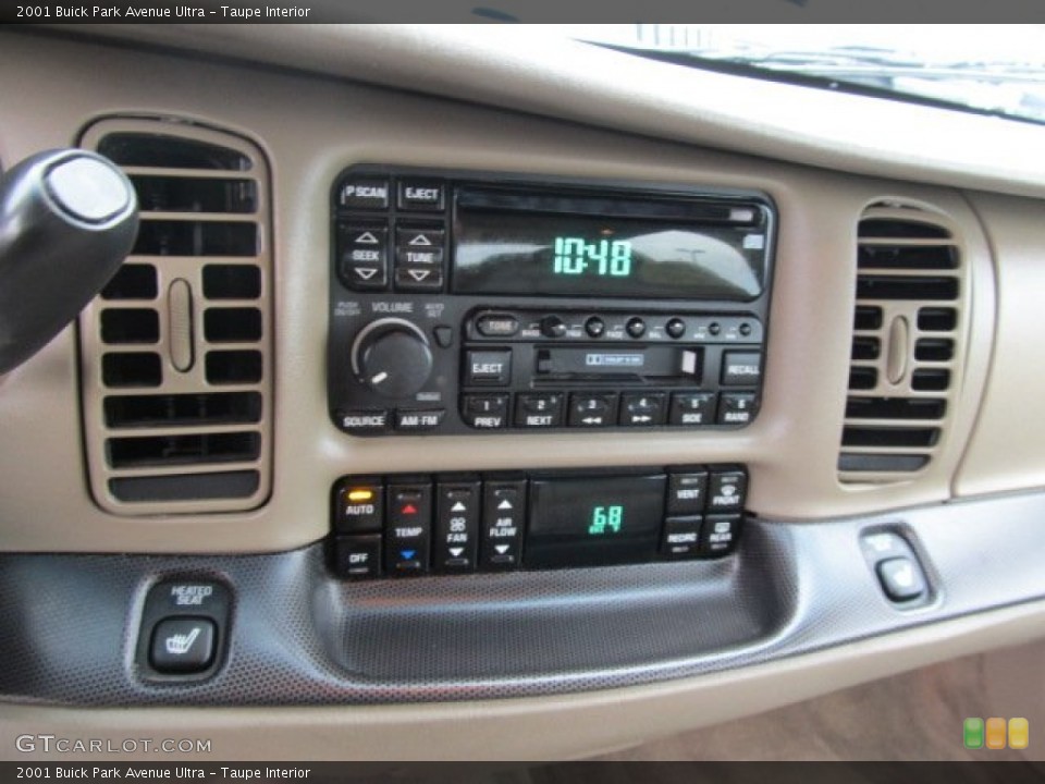 Taupe Interior Audio System for the 2001 Buick Park Avenue Ultra #54202860