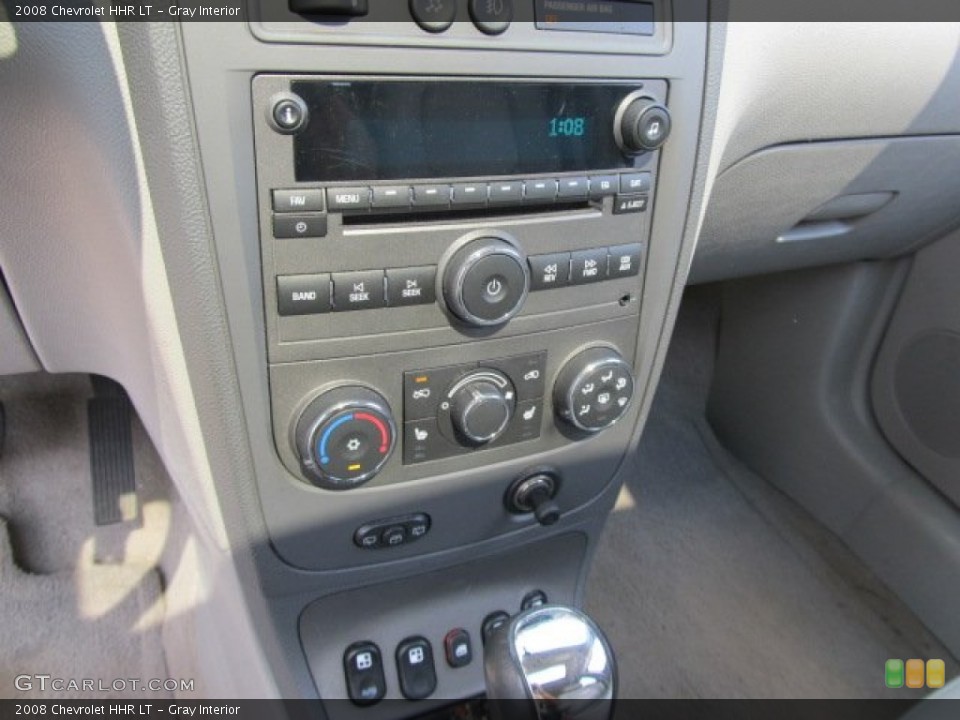 Gray Interior Controls for the 2008 Chevrolet HHR LT #54204411