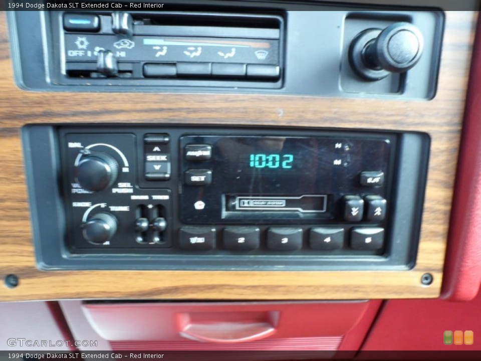 Red Interior Audio System for the 1994 Dodge Dakota SLT Extended Cab #54205368