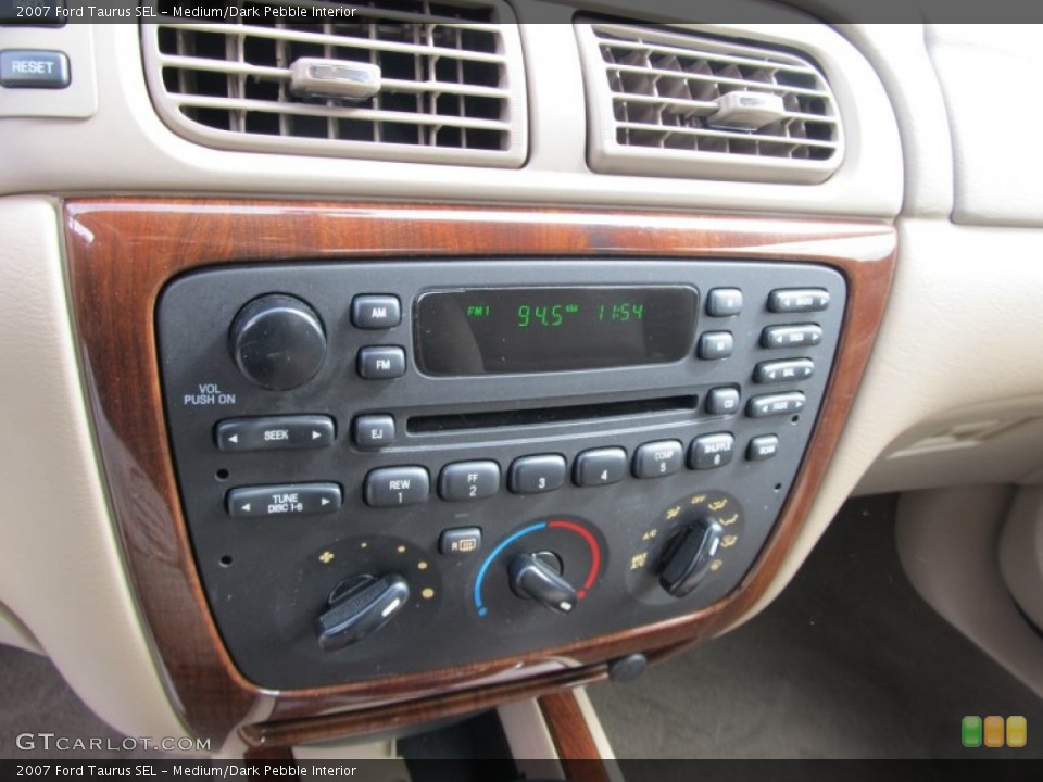 Medium/Dark Pebble Interior Audio System for the 2007 Ford Taurus SEL #54205605