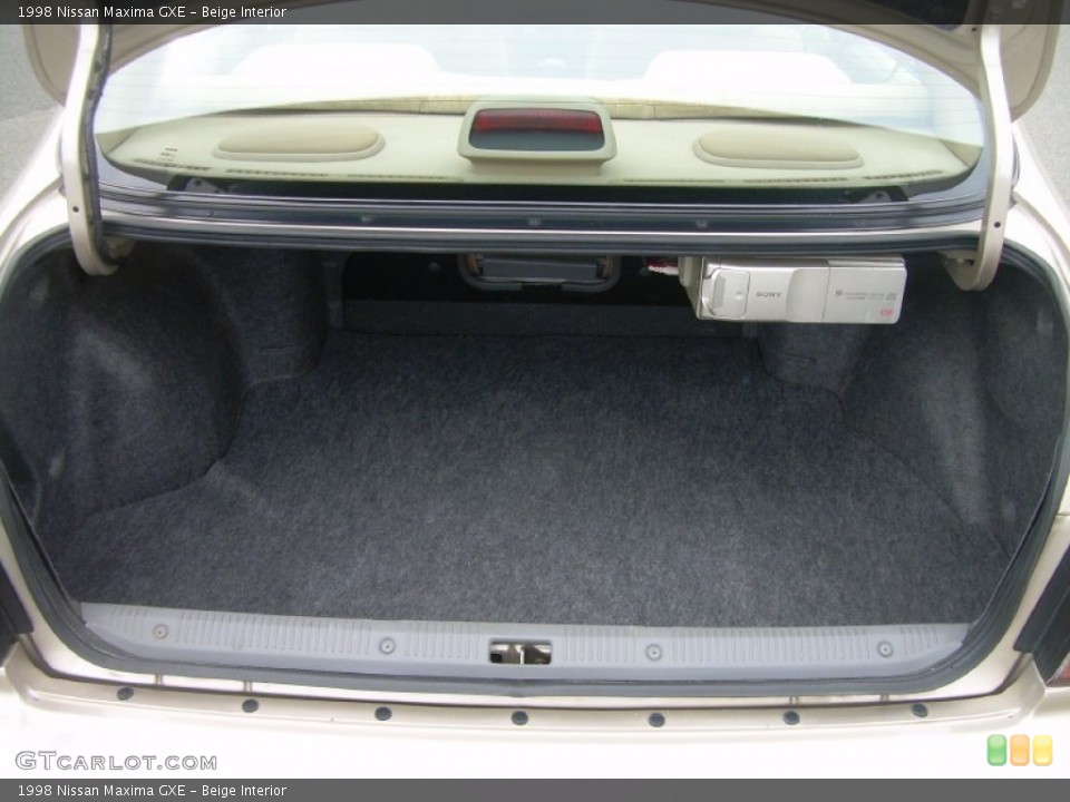 Beige Interior Trunk for the 1998 Nissan Maxima GXE #54205802