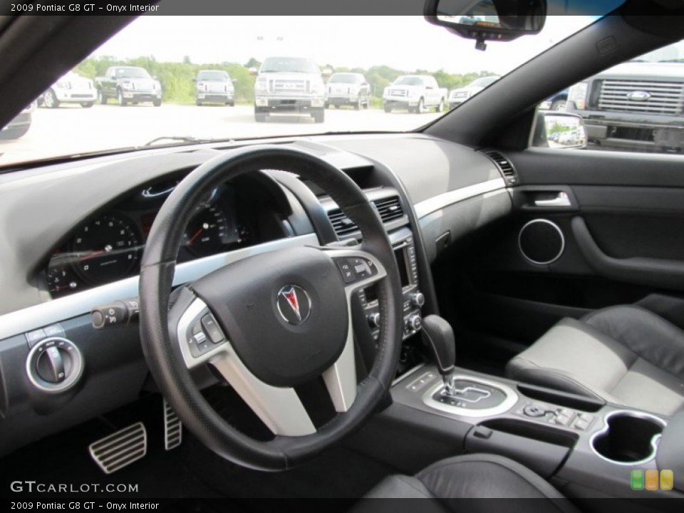 Onyx Interior Dashboard for the 2009 Pontiac G8 GT #54206195