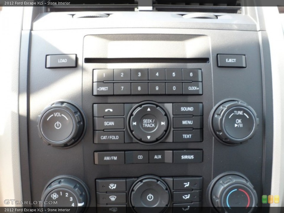 Stone Interior Controls for the 2012 Ford Escape XLS #54208575