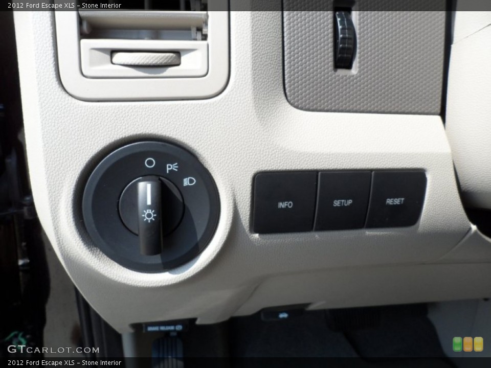 Stone Interior Controls for the 2012 Ford Escape XLS #54208617