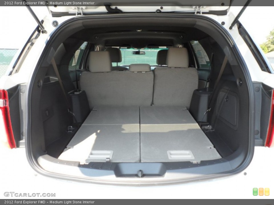 Medium Light Stone Interior Trunk for the 2012 Ford Explorer FWD #54208776