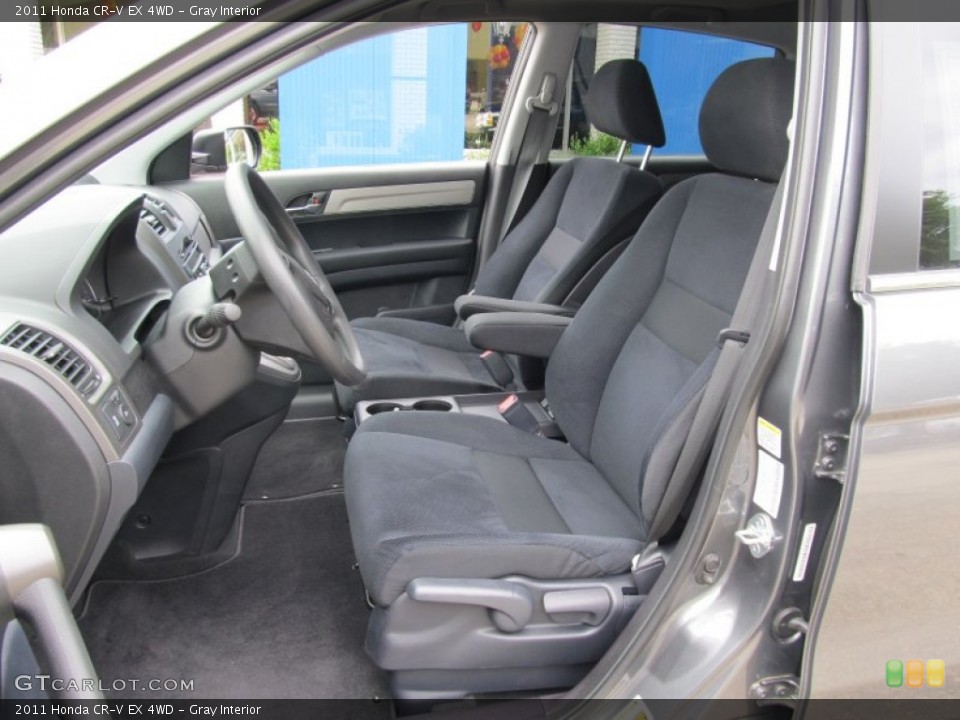 Gray Interior Photo for the 2011 Honda CR-V EX 4WD #54209352