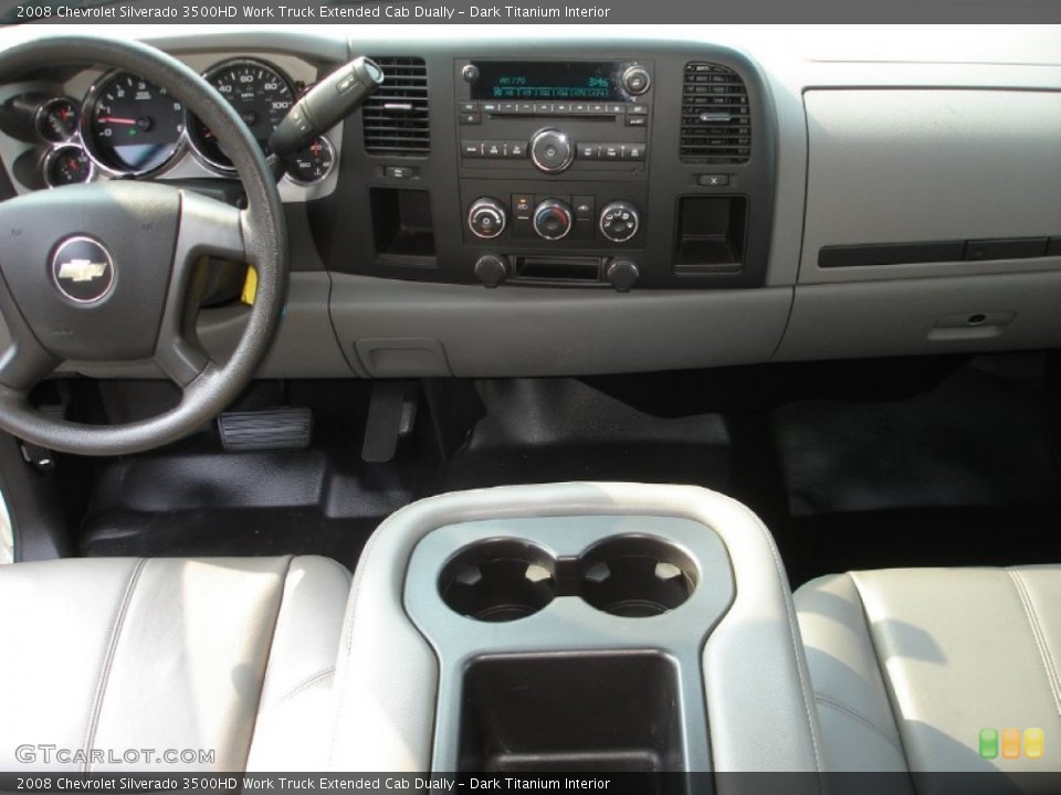 Dark Titanium Interior Dashboard for the 2008 Chevrolet Silverado 3500HD Work Truck Extended Cab Dually #54209415
